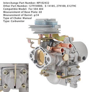 1969-1983 Peugeot 504 Carburetor 127910000 E14185 Generic