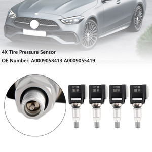 2023- Mercedes Benz AMG GT C192 4*Tire Pressure Sensor A0009058413 A0009055419 Generic