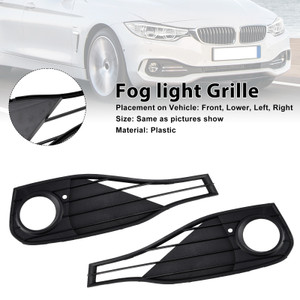 2014-2020 BMW 428i 430i 435i 440i 2* Fog light Grille (left+right) 51117294683 Generic