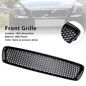 2004-2007 VOLVO S40 V50 Pre-Facelift Front Grille without letter Gloss Black Generic