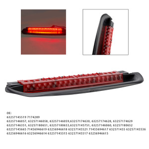 2006-2013 BMW 3 Series Coupe E92 3rd Brake Light Rear 63257145519 Black and Red Generic
