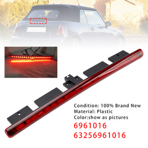 2003-2008 Mini Cooper Convertible（R52) Rear Third Brake Light 63256961016 Red Generic