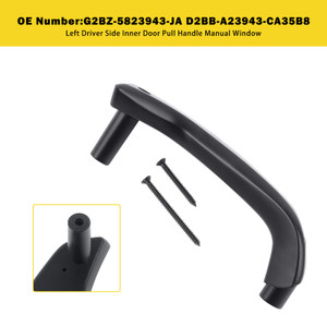 2011-2020 Ford Fiesta Left Driver Side Inner Door Pull Handle G2BZ-5823943-JA Generic