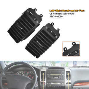 2003-2009 Lexus GX470 Pair Left+Right Dashboard Air Vent Generic