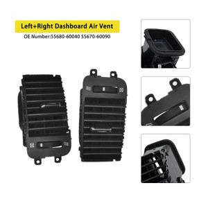 2003-2009 Lexus GX470 Pair Left+Right Dashboard Air Vent Generic