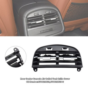 2014-2020 Maserati Ghibli 3.0L Rear Center Console Air Outlet Vent Grille Cover Black Generic