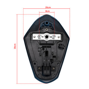 2023-2025 Suzuki GSX-8S/ GSX-8R Rear Seat Cover Cowl Fairing Blue Generic