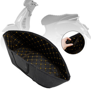 Vespa Gts 300 Gts300 Seat Bucket Liner Pad Trunk Inner Protector Pu Gold Generic