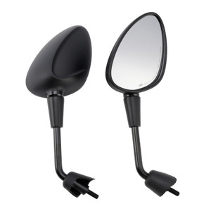 Black Mirror Set Shorty For Vespa GTS 125 300 HPE Sprint Primavera 50 125 150