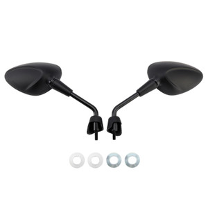 Black Mirror Set Shorty For Vespa GTS 125 300 HPE Sprint Primavera 50 125 150