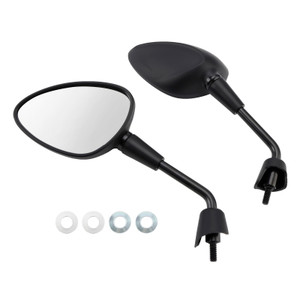 Black Mirror Set Shorty For Vespa GTS 125 300 HPE Sprint Primavera 50 125 150