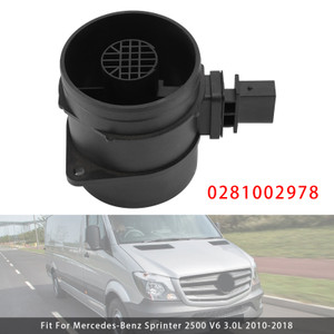 2006-2021 Mercedes Sprinter 2500 3500 3.0L V6 Mass Air Flow Meter Sensor 0281002978 Generic