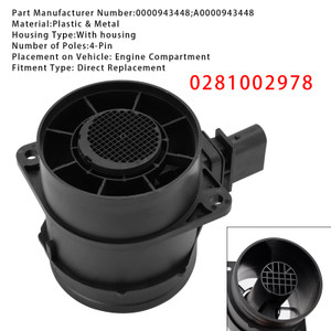 2006-2021 Mercedes Sprinter 2500 3500 3.0L V6 Mass Air Flow Meter Sensor 0281002978 Generic
