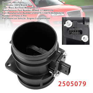 2004-2017 Audi A1 A3 A4 A5 A6 Mass Air Flow Meter Sensor 2505079 Generic