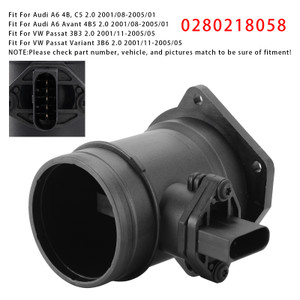2001-2005 VW Passat 3B3/ Variant Mass Air Flow Meter Sensor 0280218058 Generic