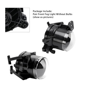 2004-2010 BMW E60 525I 528I 530I 535I 545I 550I M5 Pair Front Fog Light 63177897187 Black Generic