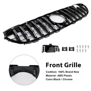 2021-2023 Mercedes Benz W206 S206 With Camera Hole Front Grille without logo Generic