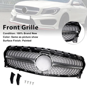 2013-2019 Mercedes-Benz CLA-Class W117 CLA250 Diamond Front Grille Generic