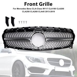 2013-2019 Mercedes-Benz CLA-Class W117 CLA250 Diamond Front Grille Generic