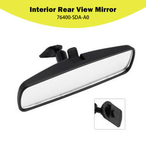 2010-2014 Honda Insight Interior Rear View Mirror 76400-SDA-A0 Black Generic