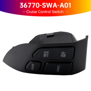 2007-2011 Honda CR-V Cruise Control Switch 36770-SWA-A01 Generic