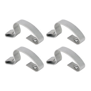 2000-2008 YFM80 YFM660 YFM400 4X Hook Set Air Box Lid Clip 5Th-14436-00-00 Silver Generic