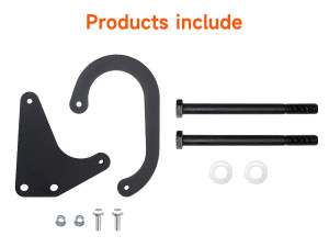 2003-2013 Dodge Ram 2500 3500 Front Driveshaft Loop Protection Kit Generic