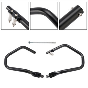 2022-2025 Royal Enfield Hunter 350 Engine Guard Crash Bar Frame Protector Bumper Steel Black Generic