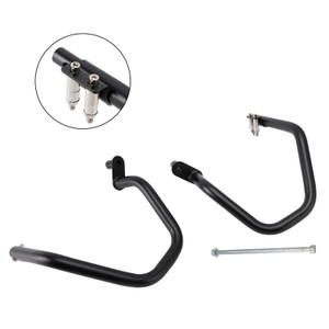 2022-2025 Royal Enfield Hunter 350 Engine Guard Crash Bar Frame Protector Bumper Steel Black Generic