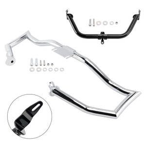 2014-2022 Touring Road Glide Engine Guard Crash Bar Frame Protector Bumper Steel Chromea Generic