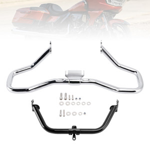 2014-2022 Touring Road Glide Engine Guard Crash Bar Frame Protector Bumper Steel Generic