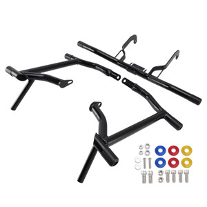 2014-2023 Road Glides Street Glides Road Glides FLHT FLHX Engine Guard Crash Bar Frame Protector Black Generic
