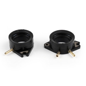 Carburetor Intake Manifold Boots For Yamaha XV700 Virago (84-87) XV750 Virago (81-86) XV920 Virago (81-83) VIRAGO 1100 XV1100 (88-99)