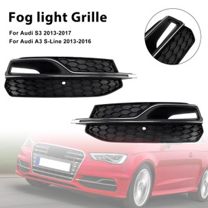 2013-2017 Audi S3 A3 2* Fog light Grille(Light+Right) 8V3807681L Generic