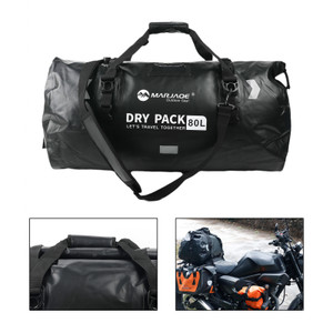 Tail Bag Side Saddlebag Tail Bag Luggage Pouch Storage 80L For Motorbike