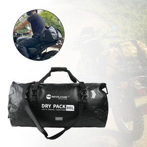 Tail Bag Side Saddlebag Tail Bag Luggage Pouch Storage 80L For Motorbike