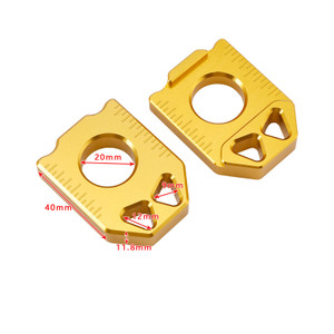 2005-2024 SUZUKI DRZ400SM/ 400S/ 400E CNC Rear Chain Adjuster Axle Block COL Generic