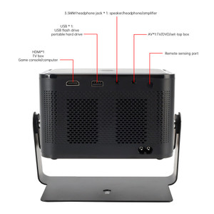 4K Projector Smart Android Home Projector Dual Frequency HD Projector Bedroom UK