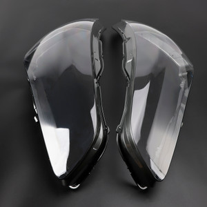 2011-2014 INFINITI QX56/QX80 2Pcs Front Headlight Lens Cover+Glue Clear Generic