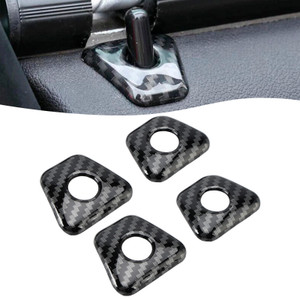 2018-2022 BMW 5 Series G30 Inner Door Bolt Lock Down Frame Trim Carbon Fiber Generic