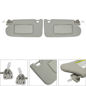 2013-2018 NISSAN Altima 2PCS Gray Sun Visor Left & Right 96401-3TA2A 96400-3TA2A Generic