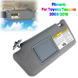 2005-2015 Toyota Tacoma Left Side Sun Visor 74320-04181-B1 Gray Generic