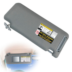 2005-2015 Toyota Tacoma Left Side Sun Visor 74320-04181-B1 Gray Generic