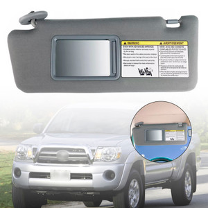 2005-2015 Toyota Tacoma Left Side Sun Visor 74320-04181-B1 Gray Generic