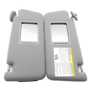 2005-2015 Toyota Tacoma Left+Right Side Sun Visor 74320-04181-B1 Gray Generic