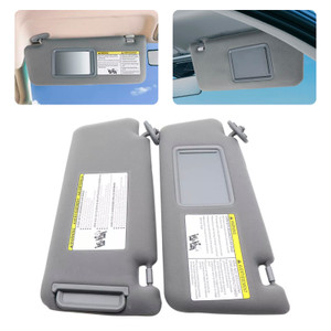 2005-2015 Toyota Tacoma Left+Right Side Sun Visor 74320-04181-B1 Gray Generic