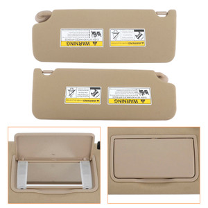 2019-2022 HONDA Passport Gray Left+Right Side Sun Visor 83280-TG7-A12ZA Generic