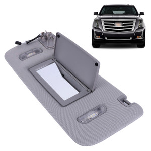 2015-2019 Chevrolet Silverado 1500 2500 3500 Gray Sun Visor Left 22870346 Generic