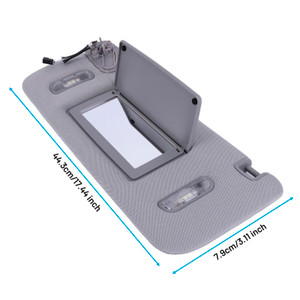 2015-2019 Chevrolet Tahoe Gray Sun Visor Left 22870346 Generic