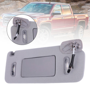 2015-2019 Chevrolet Silverado 1500 2500 3500 Gray Sun Visor Right 23459643 Generic